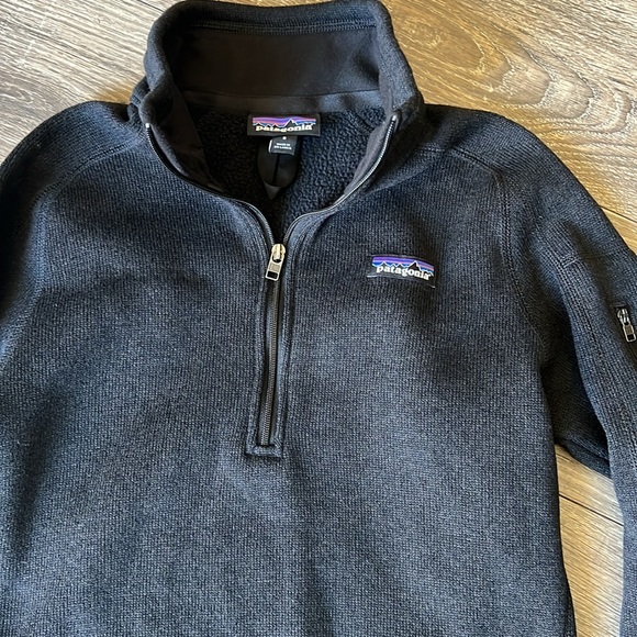 Patagonia Better Sweater Worn Wear Black - Picture 3 of 7